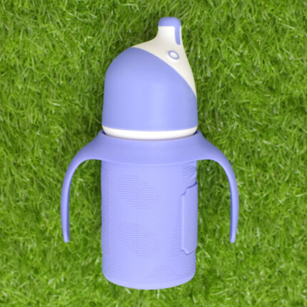 Penguin Spout Sipper Feeding Bottle with Silicon Cover